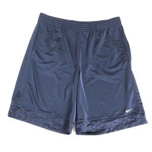 Men’s Nike Basketball Navy‎ Blue Shorts Size XL G104